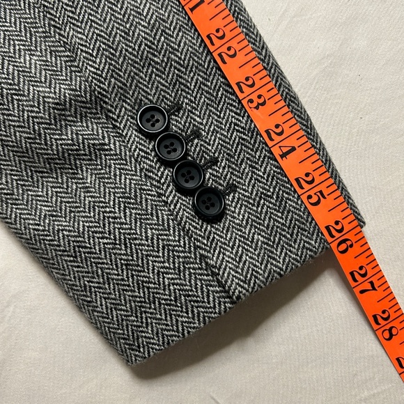 Vineyard Vines Mens 46R Merino Wool Gray Herring Blazer Sport Coat - Picture 14 of 14